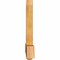 Ekena Millwork Eugene Rough Sawn Timber Gable Bracket, Western Red Cedar, 60"W x 32"H x 4"D x 6"F, 13/12 Pitch GBW060X32X0406EUG00RWR - alternate 5
